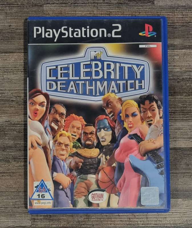 Celebrity Deathmatch for PS2 - SCRATCHED