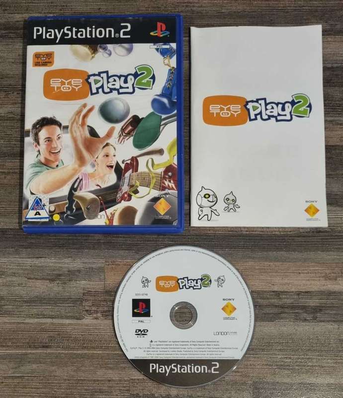 Eye Toy Play 2 for PS2 - Complete