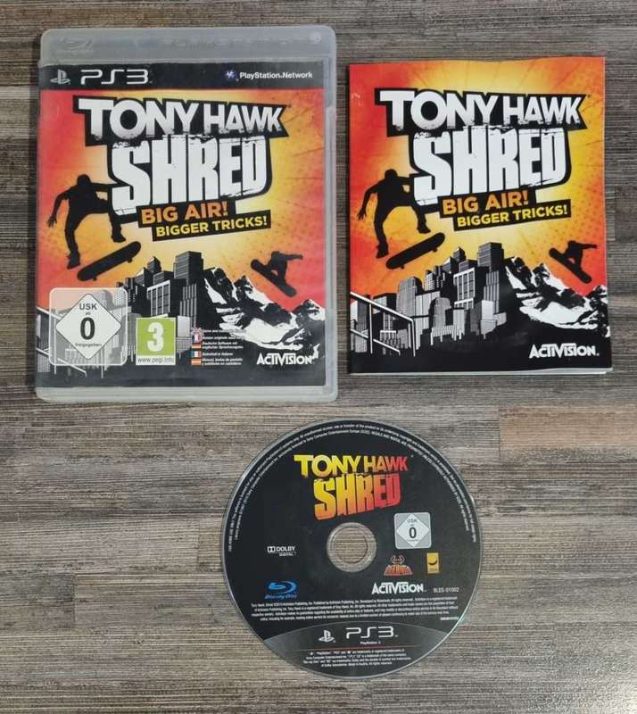 Tony Hawk Shred for PS3 - Complete
