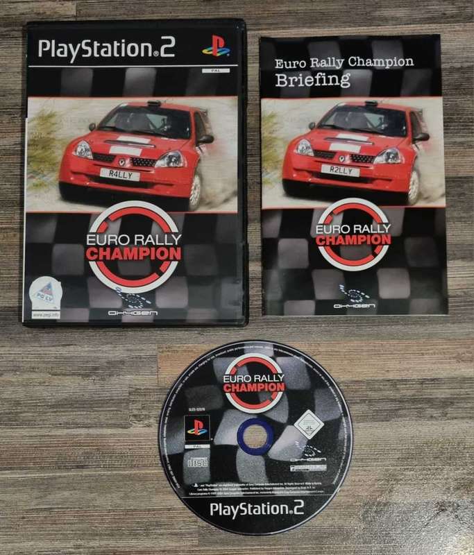 Euro Rally Champion for PS2 - Complete
