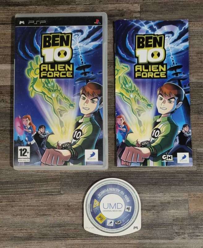 Ben 10 Alien Force for PSP - Complete