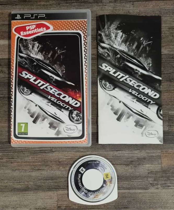 Split Second Velocity for PSP - Complete