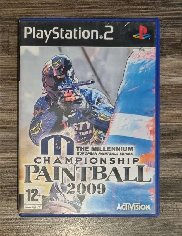 Championship Paintball 2009 for PS2 - SCRATCHED