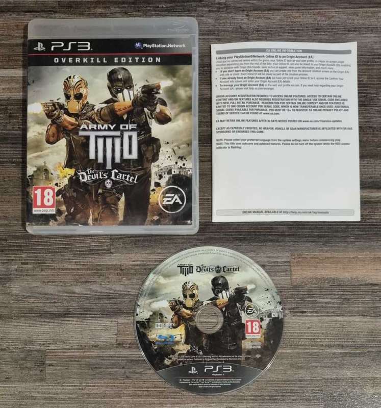 Army of Two Overkill Edition for PS3 - Complete