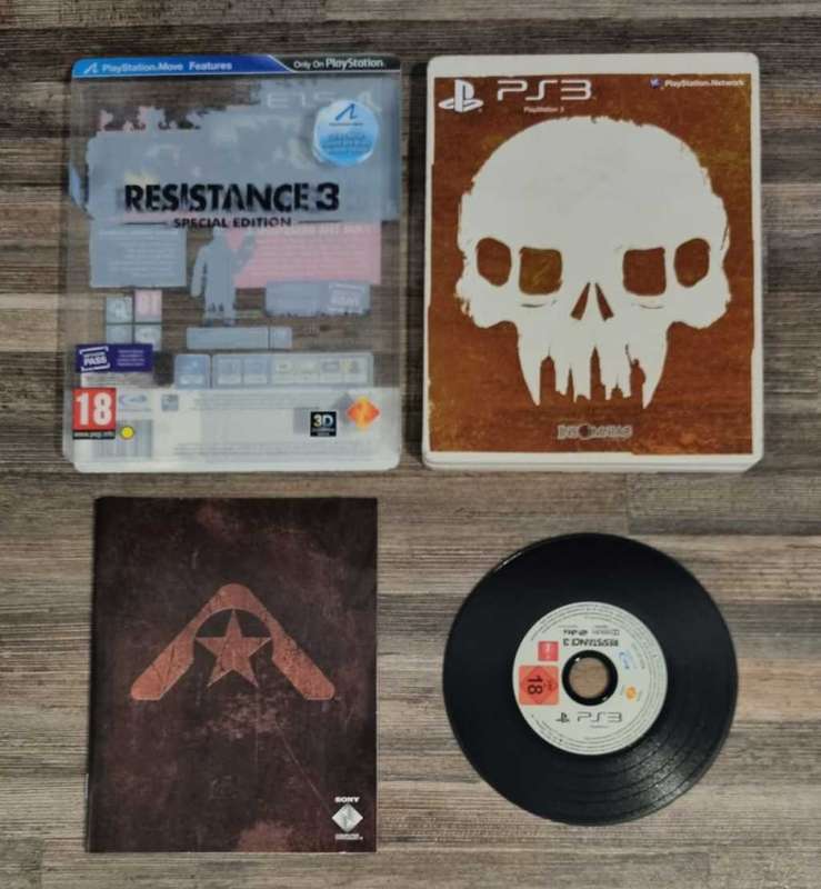 Resistance 3 Special Steelbook Edition for PS3 - Complete