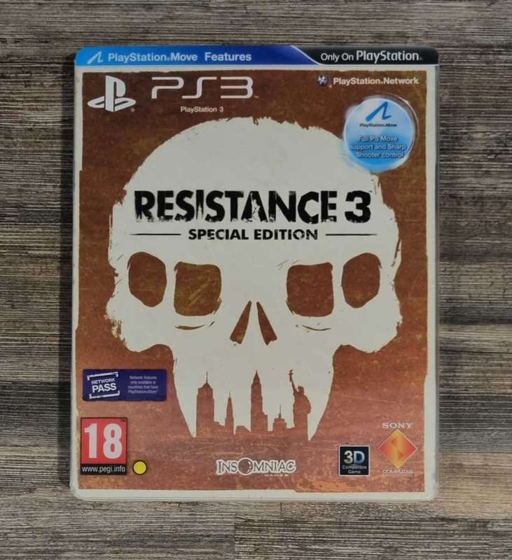 Resistance 3 Special Steelbook Edition for PS3 - Complete