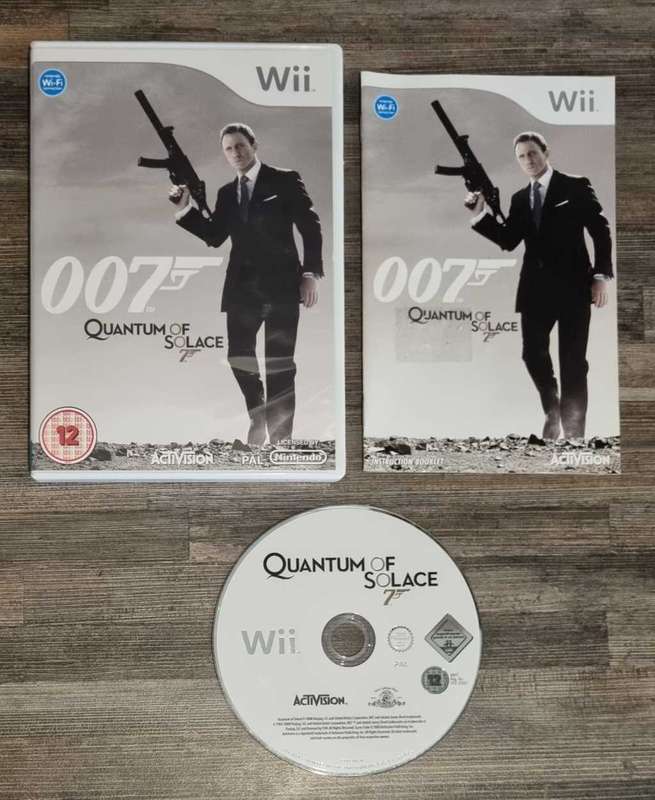 007 Quantum of Solace for Nintendo Wii - Complete