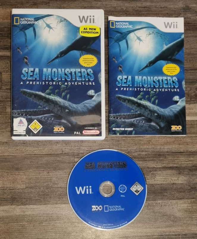 Sea Monsters for Nintendo Wii - Complete