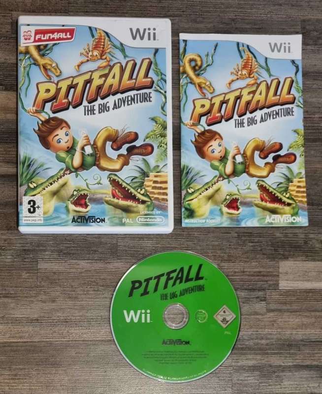 Pitfall The Big Adventure for Nintendo Wii - Complete