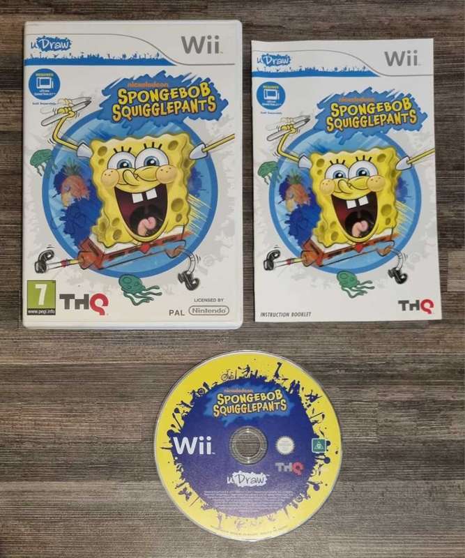 Spongebob Squigglepants for Nintendo Wii - Complete