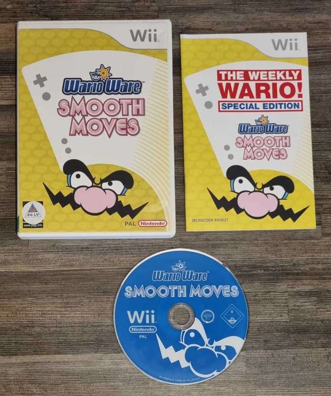 Wario Ware Smooth Moves for Nintendo Wii - Complete