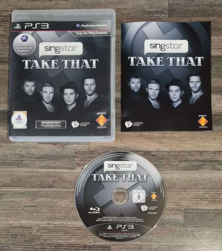 Sing Star Take That for PS3 - Complete