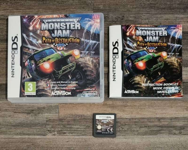 Monster Jam Path of Destruction for Nintendo DS - Complete