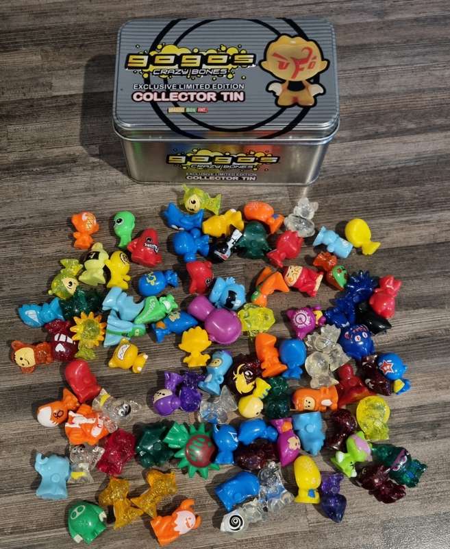 Gogo's Crazy Bones Bundle 80+ Figures