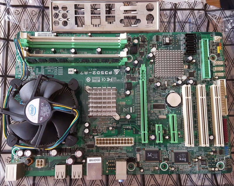 Biostar P35D2-A7, Intel Core 2 Duo E2160 & 2GB DDR2 667MHz RAM