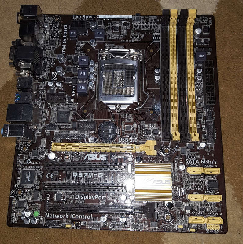 4x 1150 ASUS Motherboards for repair or parts