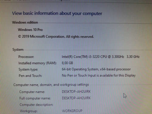 ** Gaming PC Complete. Core i3, 8GB RAM, GTS 250***