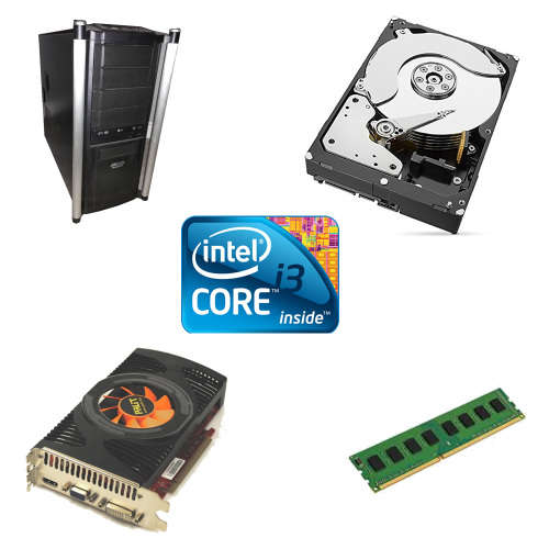 ** Gaming PC Complete. Core i3, 8GB RAM, GTS 250***