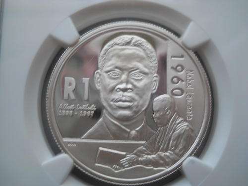 *** 2005 S1R Albert Luthuli Proof 70 Ultra Cameo *** Highly sought after coin ***