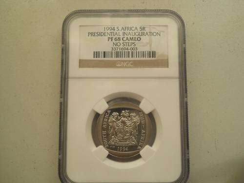 ***** 1994 Presidential Inaugeration Proof 68 Cameo No Steps R5 NGC *****