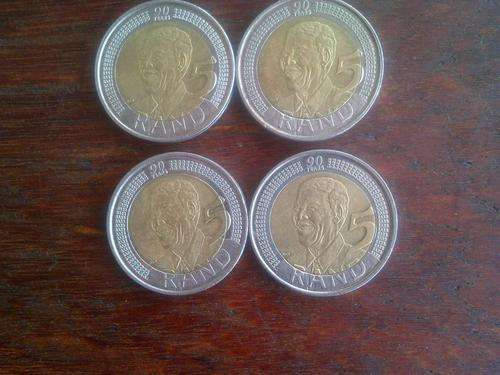 *** Mandela 90th Birtdday R 5 *** Circulated ***