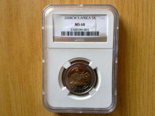 *** 2008 CW Oom Paul MS 68 NGC  R 5 *** Low Pop coin *** Scarce