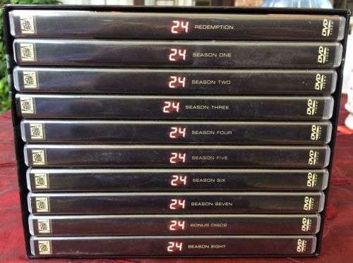 24 Complete Seasons 1 - 8 PLUS "Redemption" and BONUS DISKS