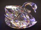 GENUINE SWAROVSKI MEDIUM SWAN Mint condition Boxed with certificate