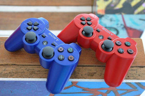 New Playstation 3 dual shock six axis controllers