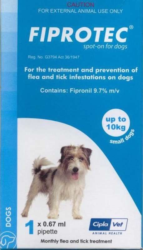 Fiprotec - Small Dog 0-10kg