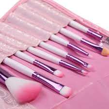 Travel Make up Brush Sets In Carry Bag