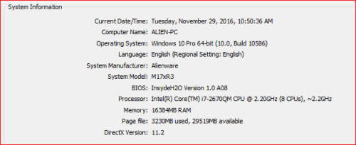 Alienware M17X R3 3D Monster Gaming Laptop
