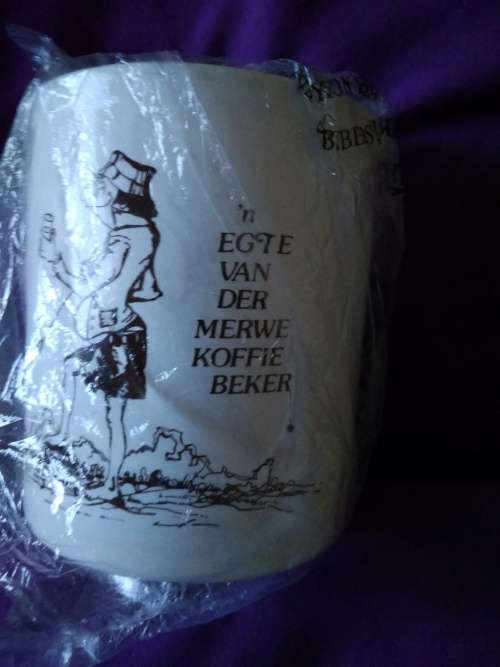 Egte van der Merwe Koffie Beker / Genuine van der Merwe Coffee Mug