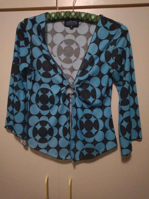Black and Blue Top Medium