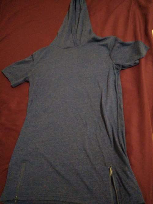 T-shirt with hoodie (13-14yrs) Will fit size small