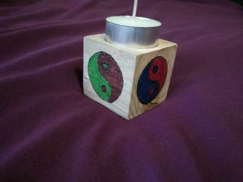 Yin Yang Candle Holder