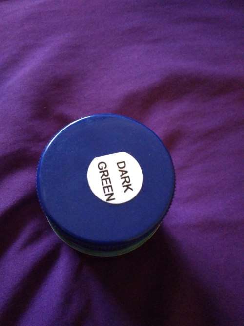 Hair dye Skullour Temporary Powder DARK GREEN