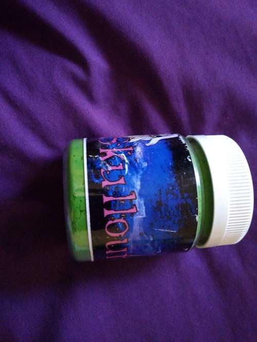 Hair dye Skullour Temporary Powder LIME GREEN