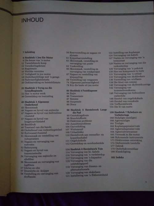 Die Suid-Afrikaanse Motoreienaar Handboek