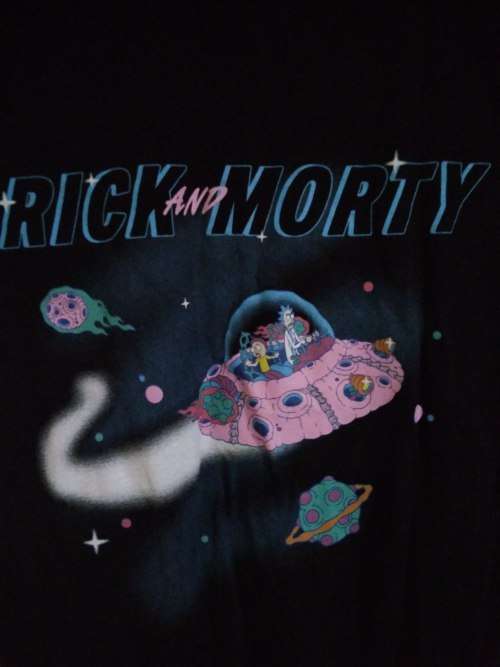 Rick and Morty Size Small Black shirt