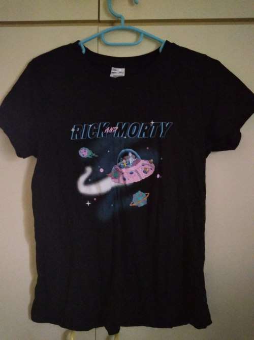 Rick and Morty Size Small Black shirt
