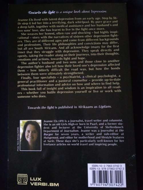 Towards the Light Hope in the face of Depression Jeanne Els