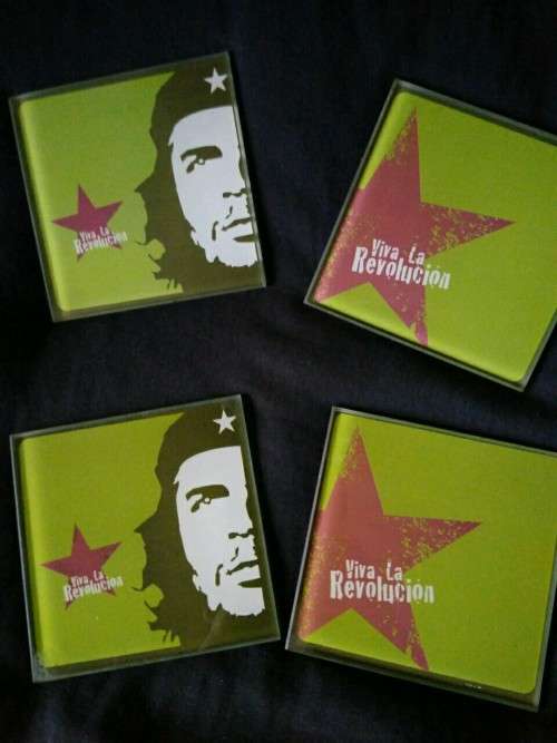 Coasters - glass x4