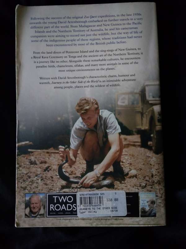 Journeys to the other side of the world David Attenborough Book