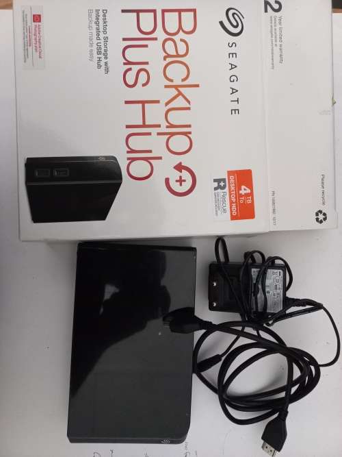 Seagate 4TB 3.5` Backup Plus Hub Desktop External Hard Drive