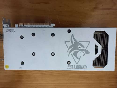 PowerColor Radeon RX 6700 XT Hellhound Spectral White: Second-Hand, 12GB GDDR6, Triple Fan Cooler