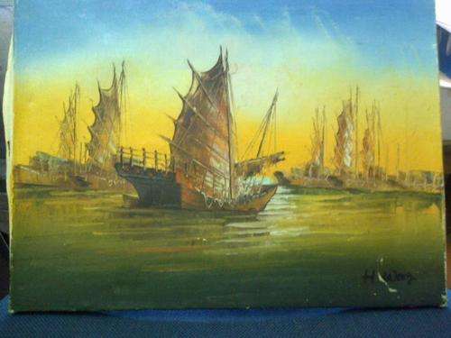 CLEARANCE SALE!! H. WING: ARABIAN DHOWS AT SEA