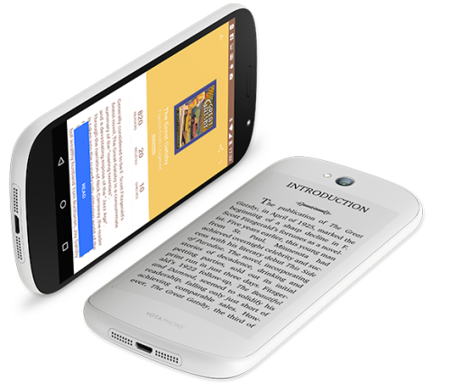 YOTAPHONE 2 - 4G LTE 5" FHD AMOLED + 4.7" qHD Dual Screen 32GB Wireless GPS BLACK