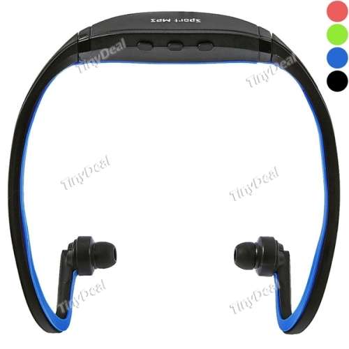 Sport MP3 Music Player Headset Headphone with TF Slot