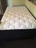3/4 ORTHOPEDIC  BED AND BASE SET PILLOW TOP